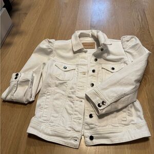 Retrofete Ada White Denim Jacket